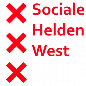 logo sociale helden van west (Amsterdam)